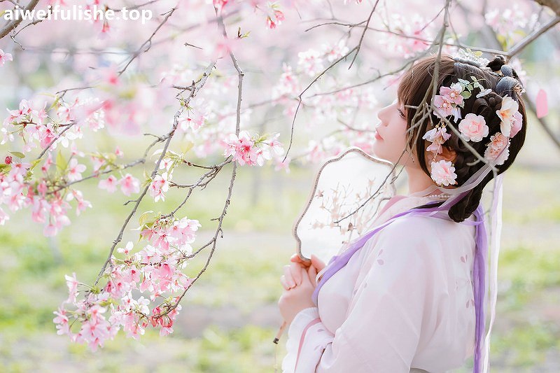 Nyako喵子-樱花汉服 花神祈愿 [52P-219MB] 清纯可爱-第1张