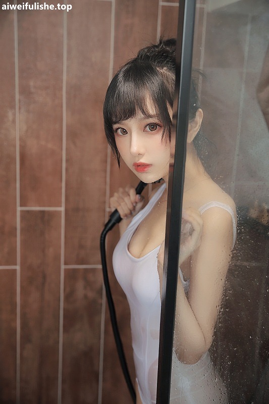 Shika小鹿鹿-半透浴室 [22P-50MB] 微乳-第4张