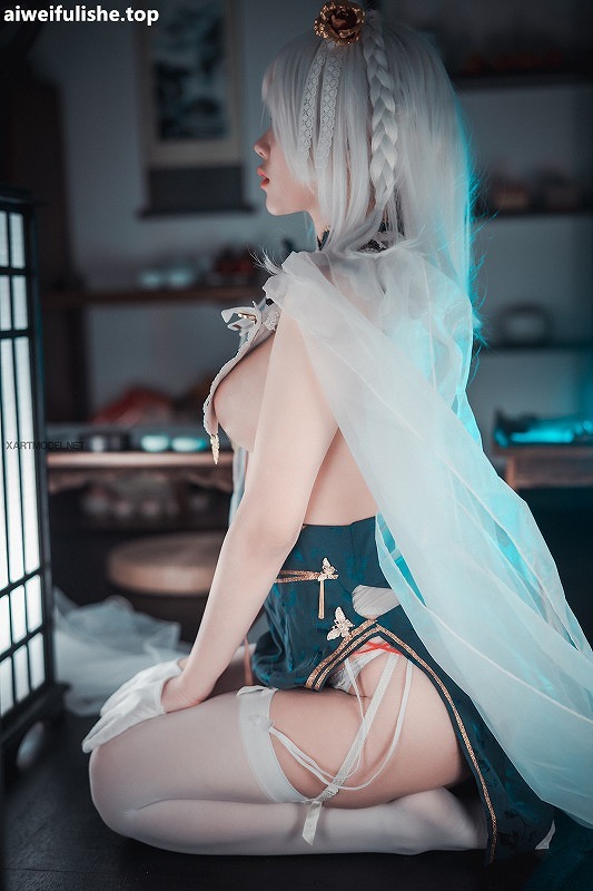 韩国美女Zia [DJAWA] Azure Horizons[55p1.1G] 白丝写真-第5张