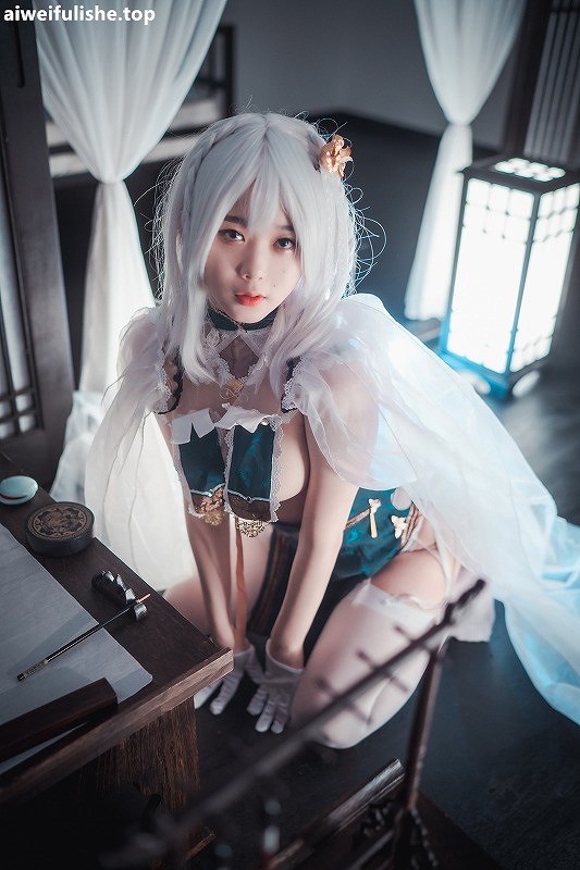 韩国美女Zia [DJAWA] Azure Horizons[55p1.1G] 白丝写真-第6张