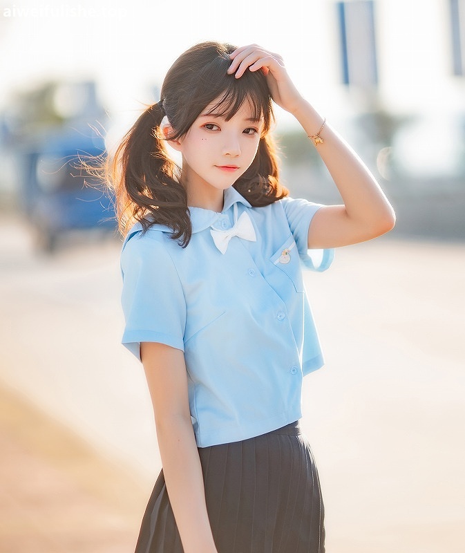 桜桃喵-蔚蓝 [33P-608MB] JK制服-第6张
