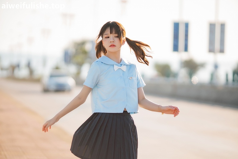 桜桃喵-蔚蓝 [33P-608MB] JK制服-第5张