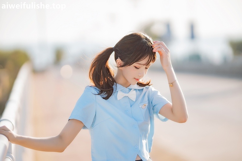 桜桃喵-蔚蓝 [33P-608MB] JK制服-第2张