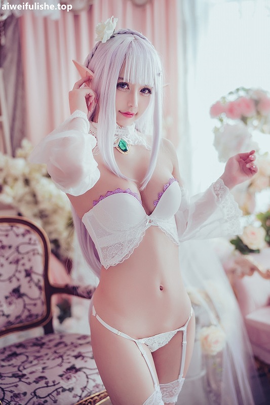 沖田凜花Rinka-Emilia [20P-57MB] cosplay美女-第3张