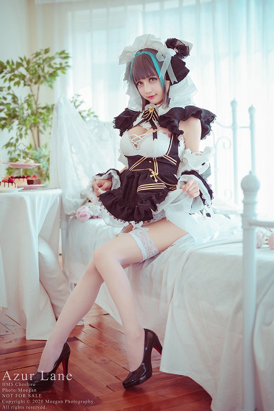 沖田凜花Rinka-HMS Cheshire (アズールレーン)[19p6M] 免费专区-第5张