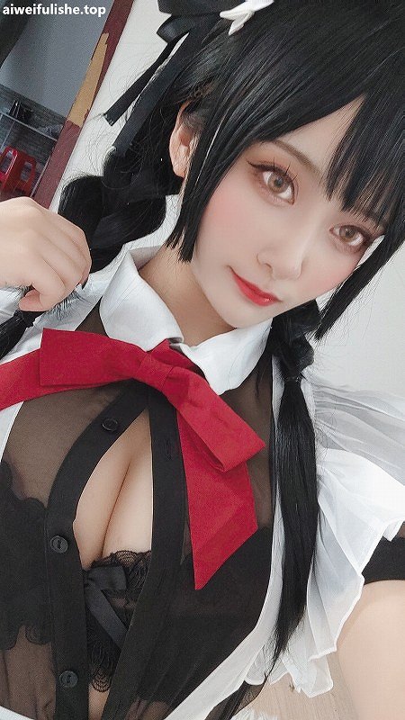 洛璃 LoLiSAMA-黑丝女仆 [93P2V-535MB] 女仆-第7张