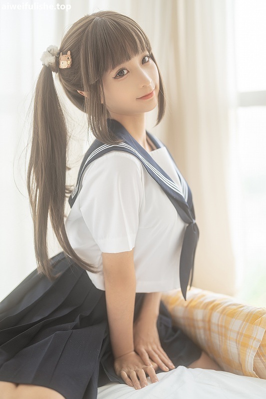 蠢沫沫-被窝JK [15P1V-400MB] JK制服-第6张