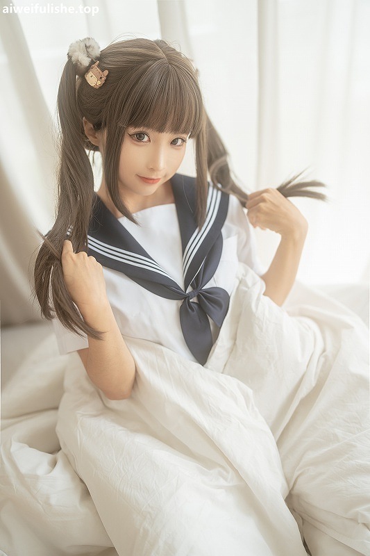 蠢沫沫-被窝JK [15P1V-400MB] JK制服-第5张