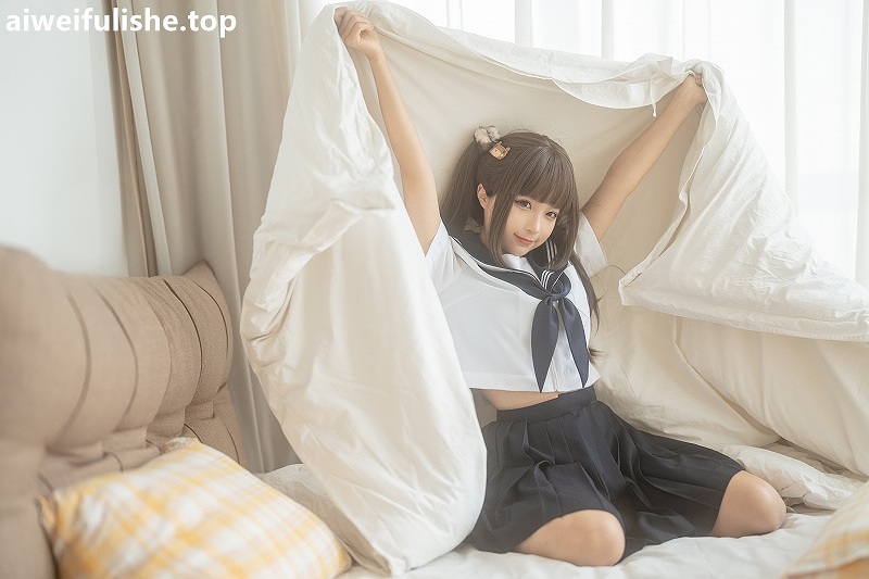 蠢沫沫-被窝JK [15P1V-400MB] JK制服-第3张