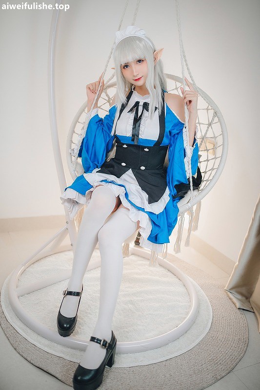 贝儿酱Miki-艾米莉亚女仆 [29P-353MB] cosplay美女-第5张