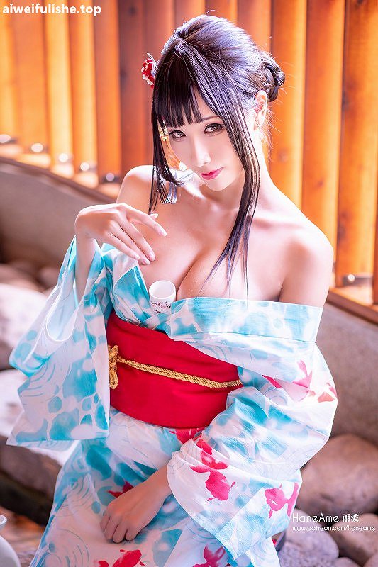 雨波_HaneAme-温泉写真[100p-146M] 和服-第2张