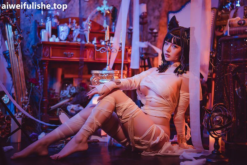 雯妹不讲道理-4月舰长《木乃伊》[36P-514MB] cosplay美女-第4张