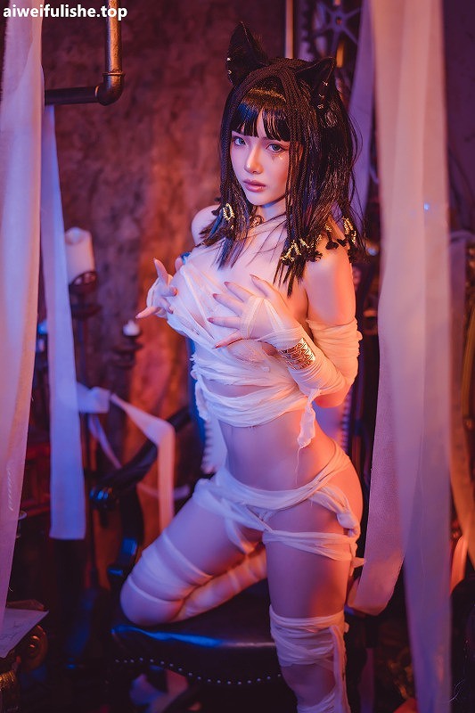 雯妹不讲道理-4月舰长《木乃伊》[36P-514MB] cosplay美女-第4张