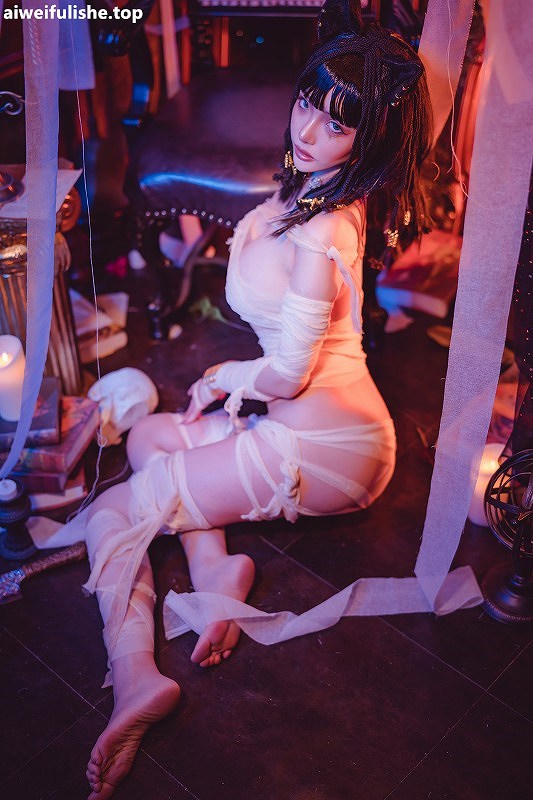 雯妹不讲道理-4月舰长《木乃伊》[36P-514MB] cosplay美女-第6张