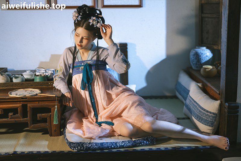 鹿八岁 - X铁手叫兽 汉服 [58P1V-2.93GB] cosplay美女-第7张