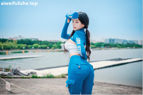 韩国美女Zzyuri (쮸리) -[DJAWA] Loose and Tight Refreshing Blue [82P-1.10GB] 巨乳-第1张