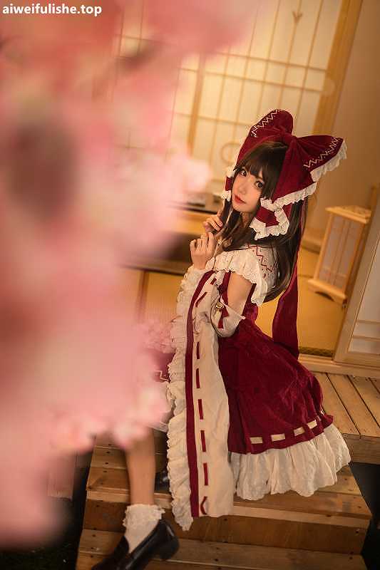 花柒Hana-森森仙灵梦梦[12p39M] cosplay美女-第6张