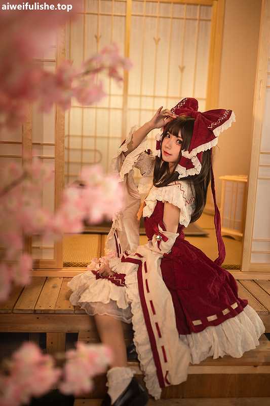 花柒Hana-森森仙灵梦梦[12p39M] cosplay美女-第4张
