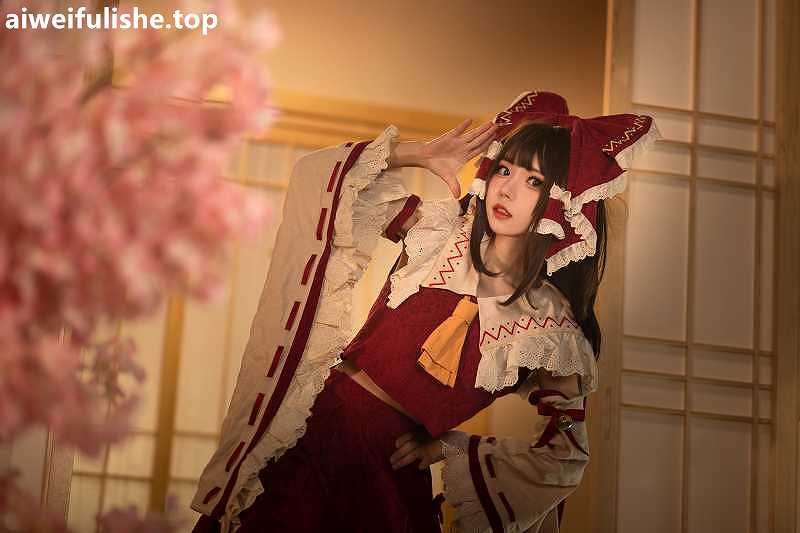 花柒Hana-森森仙灵梦梦[12p39M] cosplay美女-第2张