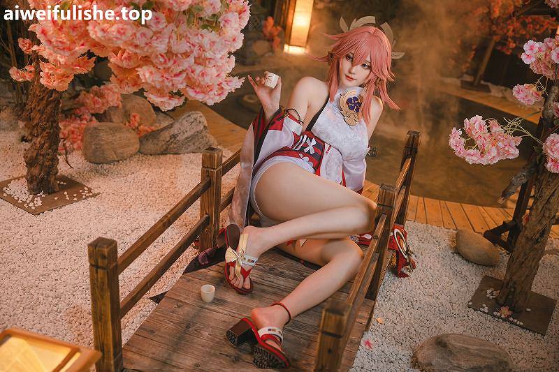 蛋黄mayo-八重神子 [34P-209MB] cosplay美女-第1张