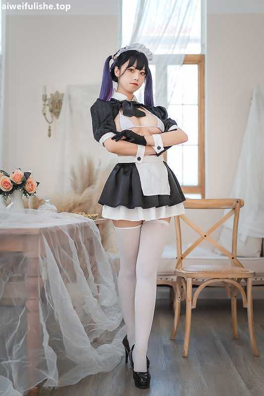 蜜汁猫裘-工作女仆 [50P3V-1.37GB] 女仆-第8张