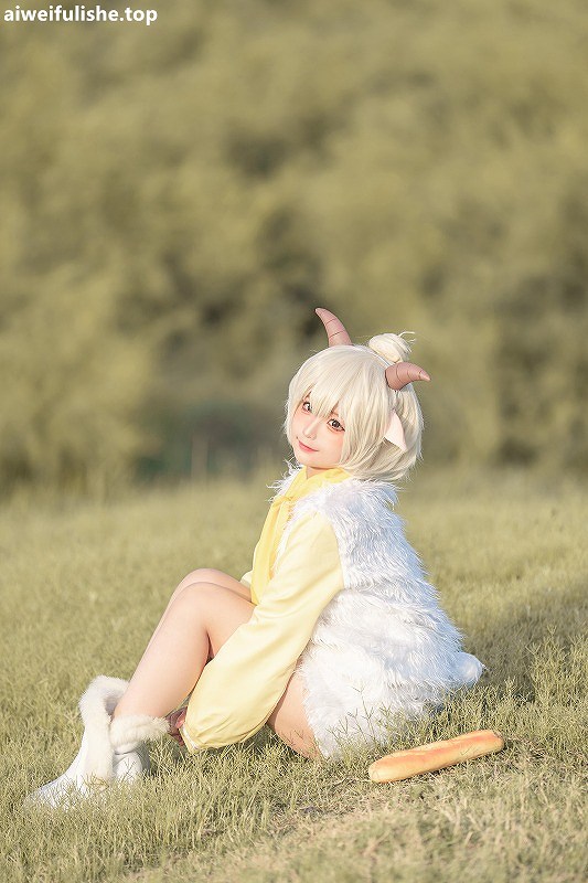 蠢沫沫-懒羊羊[20p153M] cosplay美女-第6张