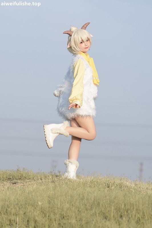 蠢沫沫-懒羊羊[20p153M] cosplay美女-第5张