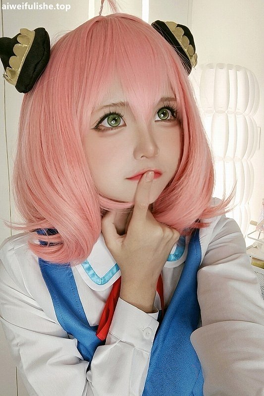 蠢沫沫四套自拍（血小板+黄漫老师+洛天依+间谍过家家）[28p15M] cosplay美女-第6张