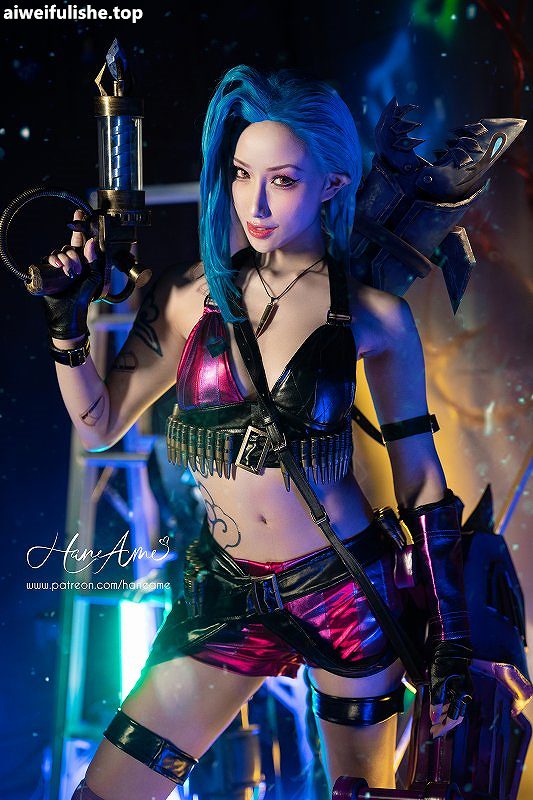 雨波_HaneAme-League of Legends JINX [26P-363MB] 英雄联盟-第4张