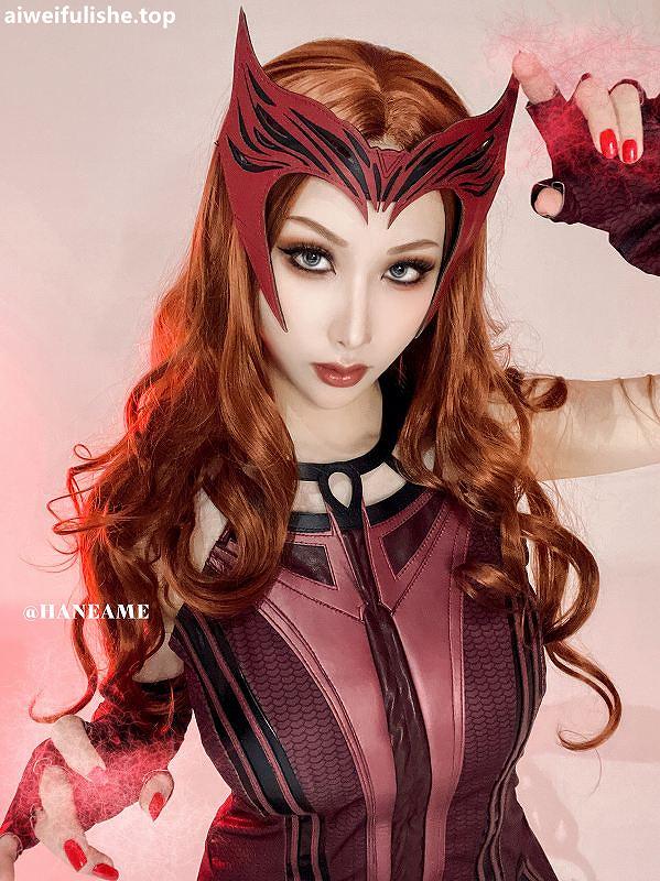 雨波_HaneAme-漫威 绯红女巫 [45P-152MB] cosplay美女-第7张