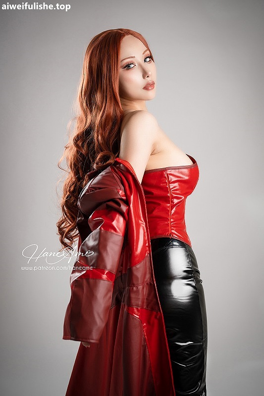雨波_HaneAme-漫威 绯红女巫 [45P-152MB] cosplay美女-第5张