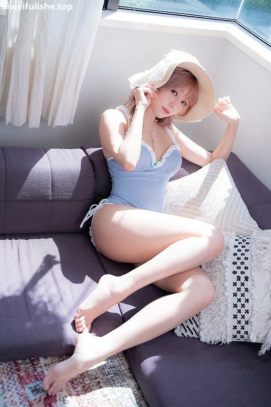 ElyEE子-Mist Blue Lady [37P-80MB] 清纯可爱-第1张