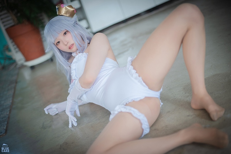 韩国美女Bambi-[BLUECAKE] Sticky Boosette[132p862M] 丝袜写真-第3张