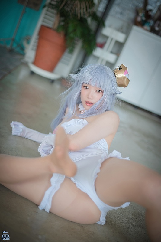 韩国美女Bambi-[BLUECAKE] Sticky Boosette[132p862M] 丝袜写真-第6张