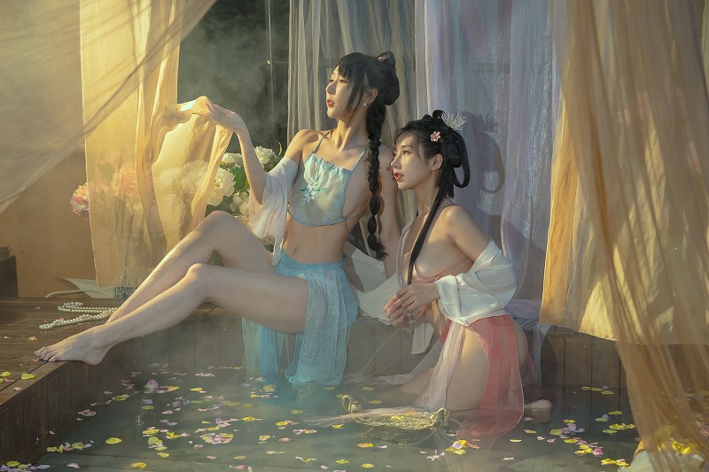 云溪溪-奶桃 水池 [42P1V-1.38GB] 巨乳-第5张