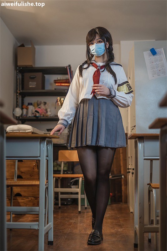 啊日日_Ganlory-放课后少女 [51P-160MB] JK制服-第6张
