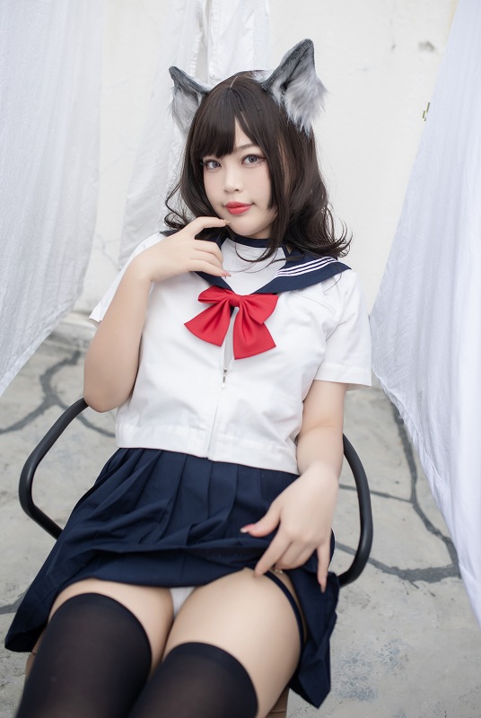 白烨-魅惑狼姐姐-室外 [63P11V-1.93GB] JK制服-第5张