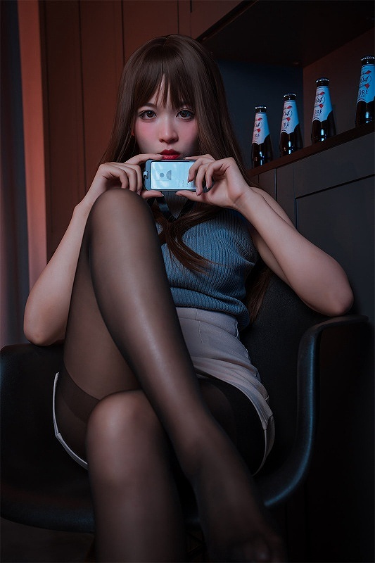 轩萧学姐-微醺喝醉了OL[57P-224MB] OL制服-第4张