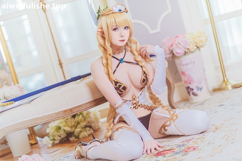 霜月shimo-Elf Village [99P-140MB] cosplay美女-第1张