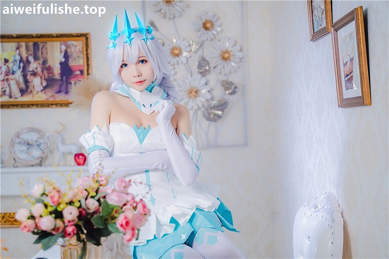 墨玉-M-琪亚娜 冬之公主 [40P-36MB] cosplay美女-第5张