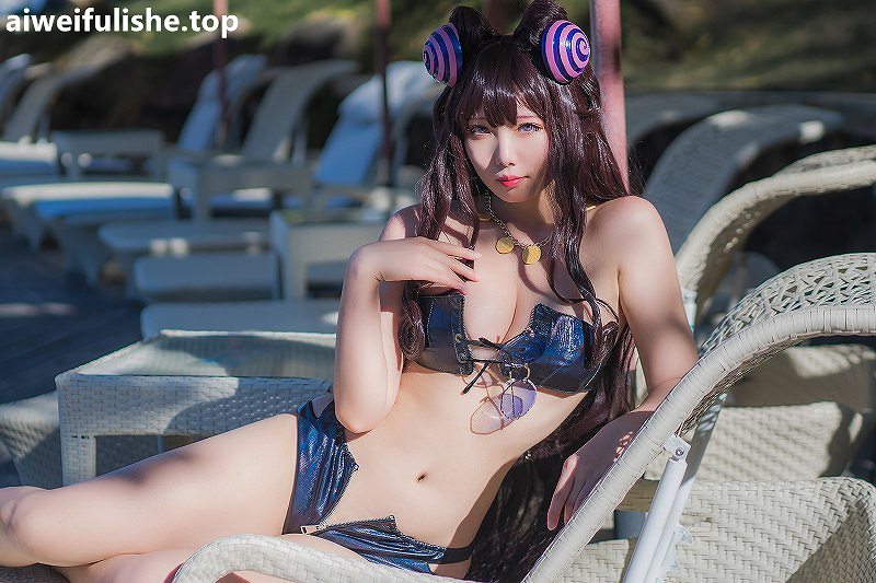 墨玉-M-紫式部泳装 [35P-331MB] cosplay美女-第4张
