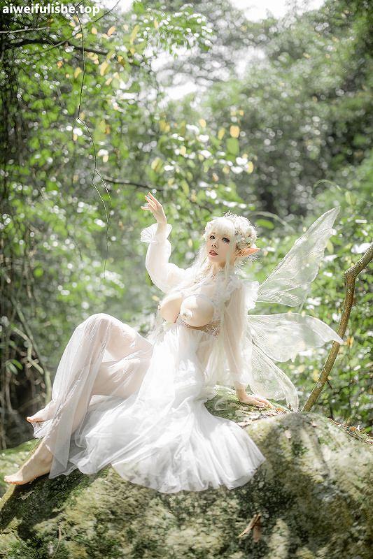 无颜小天使wy-林中精灵 [112P12V-1.41GB] cosplay美女-第2张