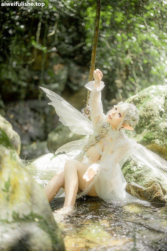 无颜小天使wy-林中精灵 [112P12V-1.41GB] cosplay美女-第7张