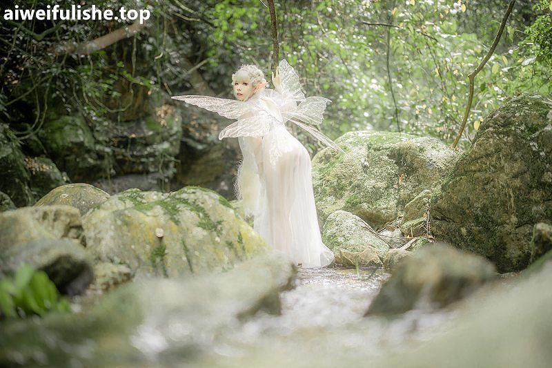 无颜小天使wy-林中精灵 [112P12V-1.41GB] cosplay美女-第3张