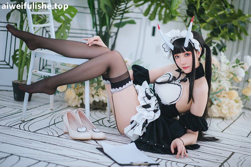 瓜希酱-能代女仆 [22P-96MB] 女仆-第1张