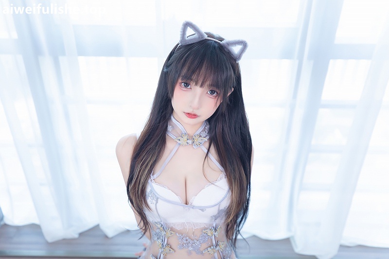 神楽坂真冬-羞涩喵喵 [75P-157MB] 白丝写真-第2张