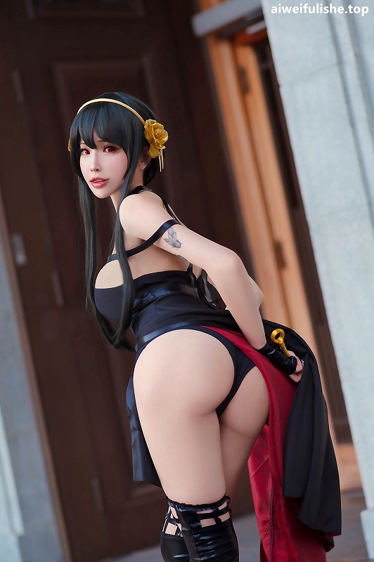 花リリ(Plant Lily)-Yor Forger [18P-33MB] cosplay美女-第2张