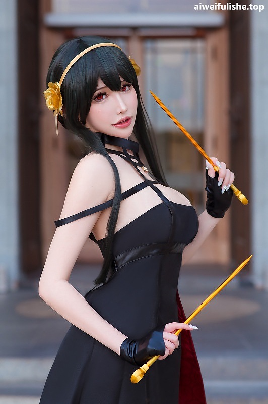 花リリ(Plant Lily)-Yor Forger [18P-33MB] cosplay美女-第4张