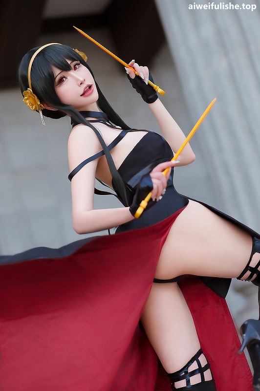 花リリ(Plant Lily)-Yor Forger [18P-33MB] cosplay美女-第5张