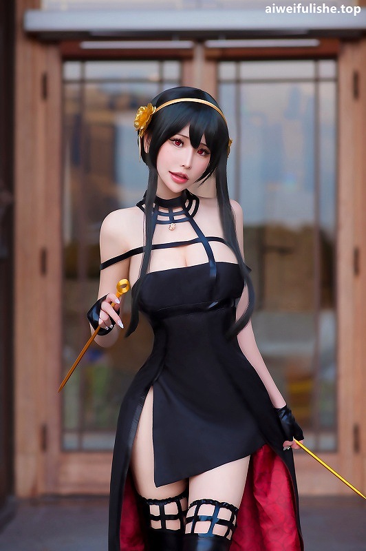 花リリ(Plant Lily)-Yor Forger [18P-33MB] cosplay美女-第6张